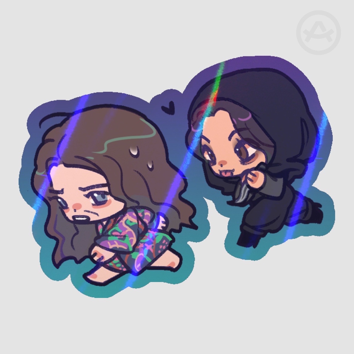 Agatha Rio Chase Sticker