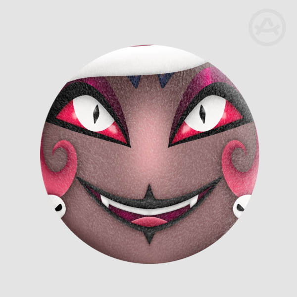 Velvette Plush Badge