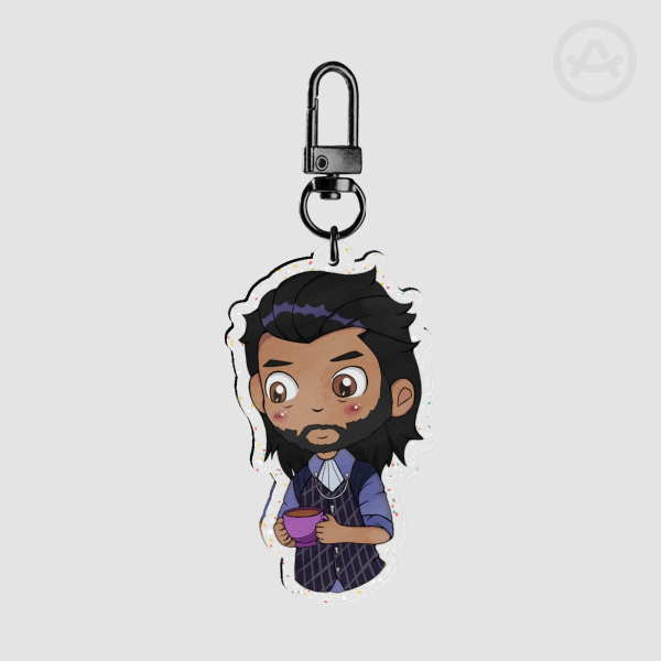 Lucanis coffee keychain