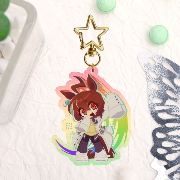 Agnes Tachyon Colored Keychain