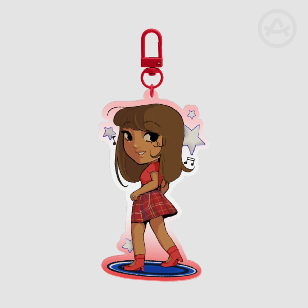 PinkPantheress - Colored Edge Acrylic Keychain