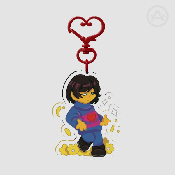 Frisk Undertale Keychains