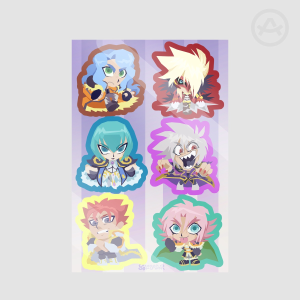 Sticker sheet - Vexos