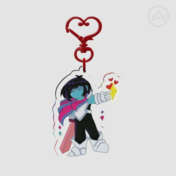 Kris Deltarune Keychains