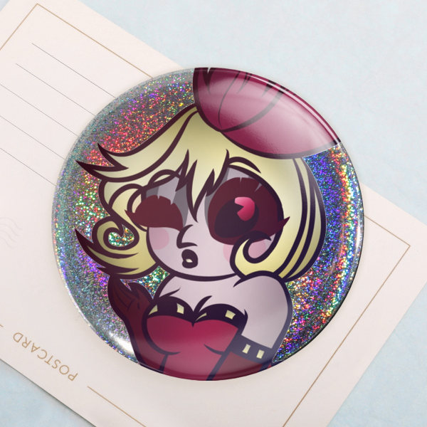 Mimzy Holographic Badge