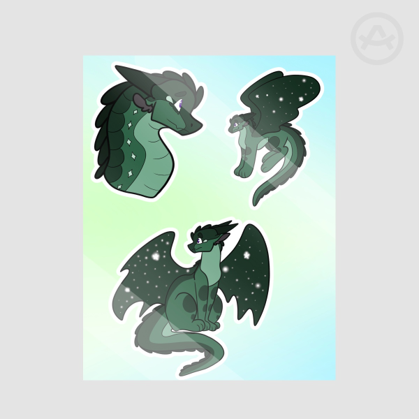 Moonwatcher Stickers Sheet
