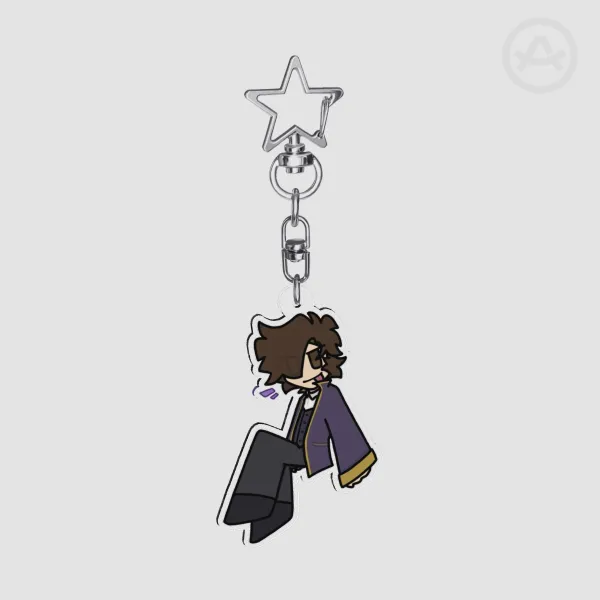 James Morris Acrylic Keychain