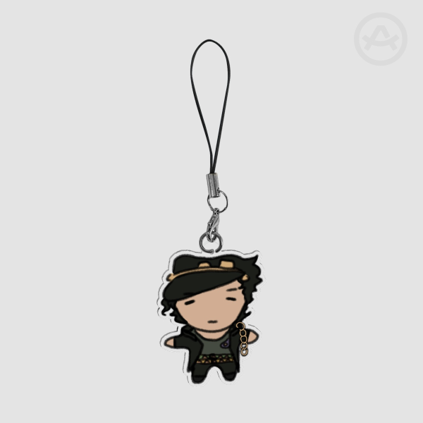 Tiny Jotaro Kujo Phone Charm