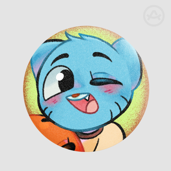 Gumball┊Plush Pin