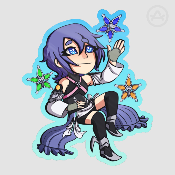 Aqua Wayfinders Sticker