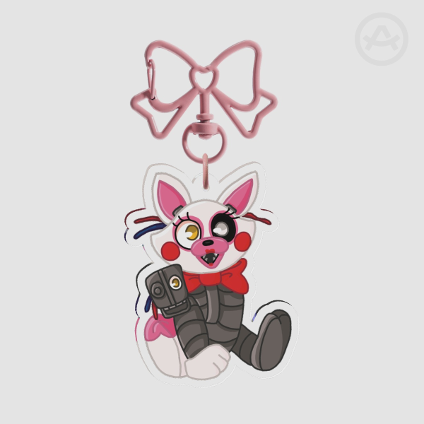 Mangle FNAF Keychains