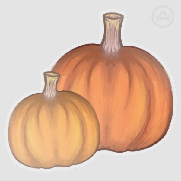 Pumpkins Vinyl Sticker