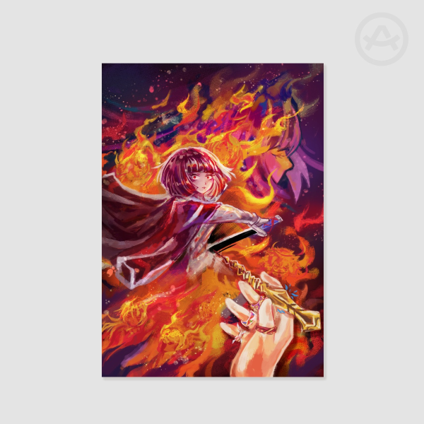 Muga Ryoshu A4 Poster