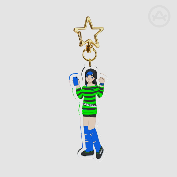 Rowan Scene Acrylic Keychain