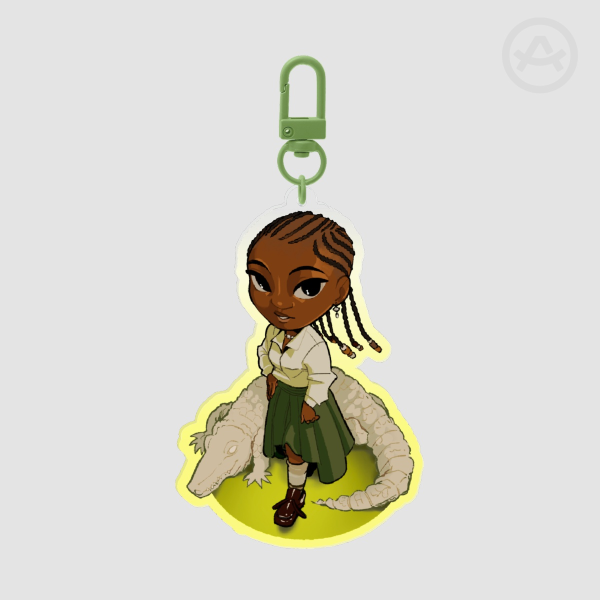 Doechii - Colored Edge Acrylic Keychain