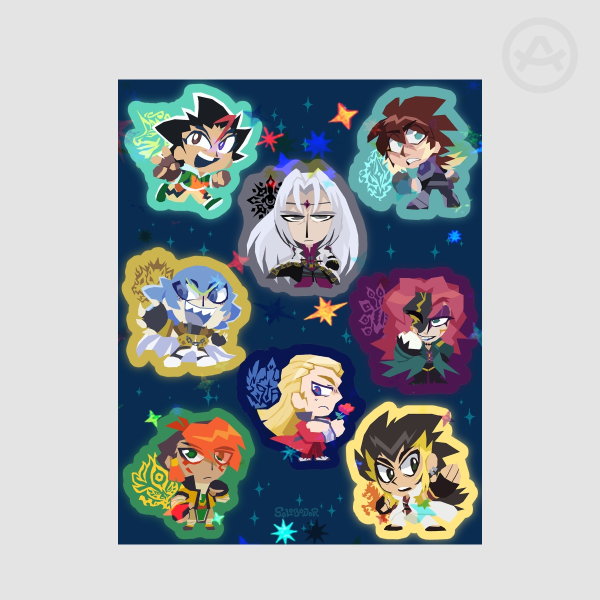 Sticker sheet - World Tour