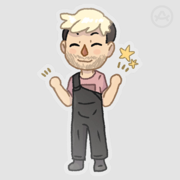 Chibi Jacob Vinyl Sticker