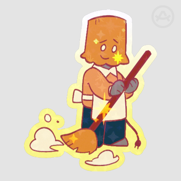 "Lampert-ling" sticker