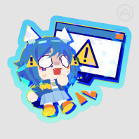 Webby Error Sticker || OC