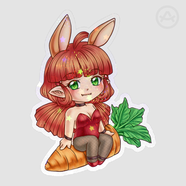 Bunny Esma Die Cut Stickers