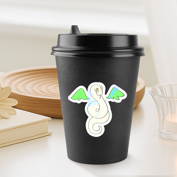 Holographic Angel Sticker