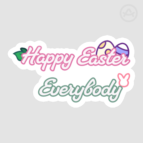 Text(only)sticker