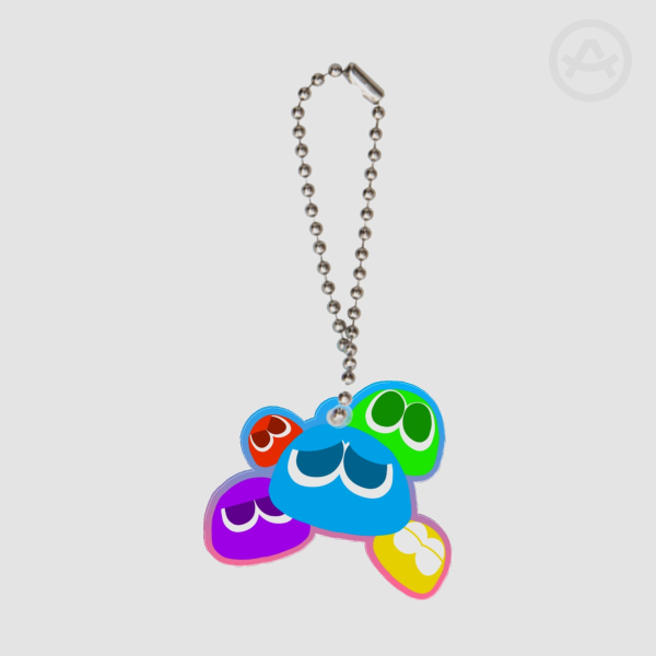 Group of Puyos Acrylic Keychain