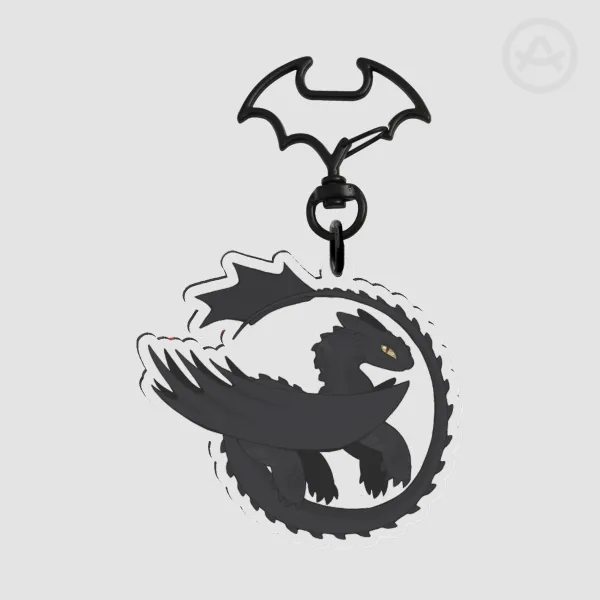 HTTYD Toothless Keychain