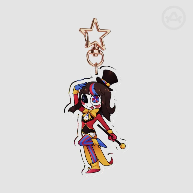 TADC Replacement code AU Pomni (keychain) by Scar Blue - ACGGOODS