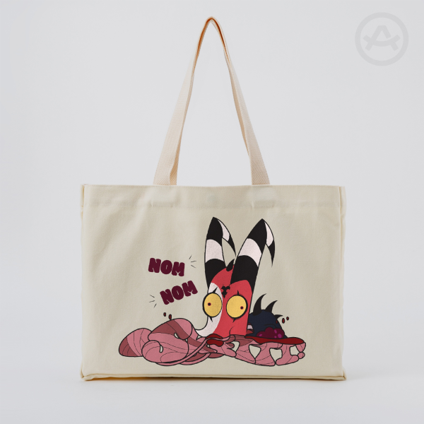 Helluva Boss Blitz Sketti Canvas Tote Bag