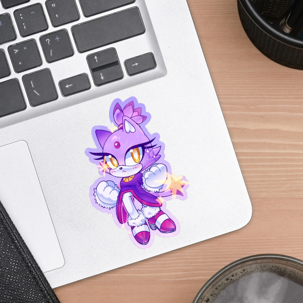 Blaze the Cat Sticker