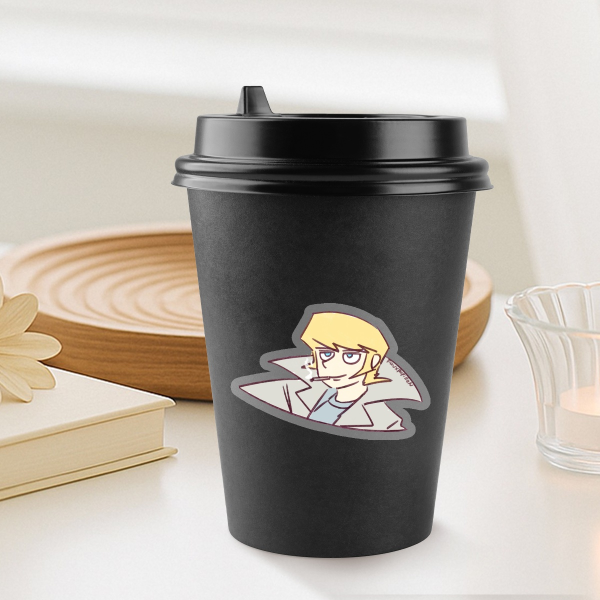 Ryo Asuka Clear Vinyl Die Cut Sticker