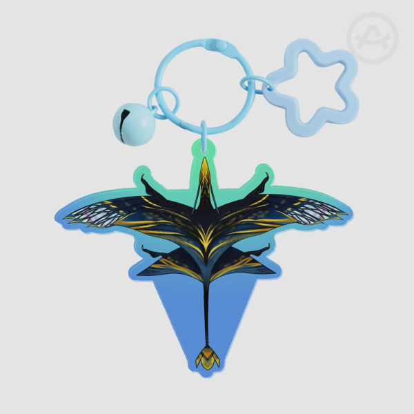 [AVATAR] Shooting Star Ikran | Colored Edge Acrylic Keychains
