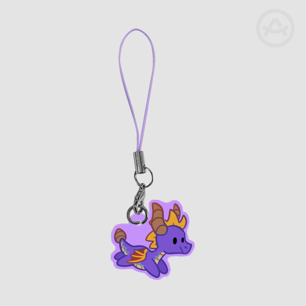 Spyro flying - Phone charm