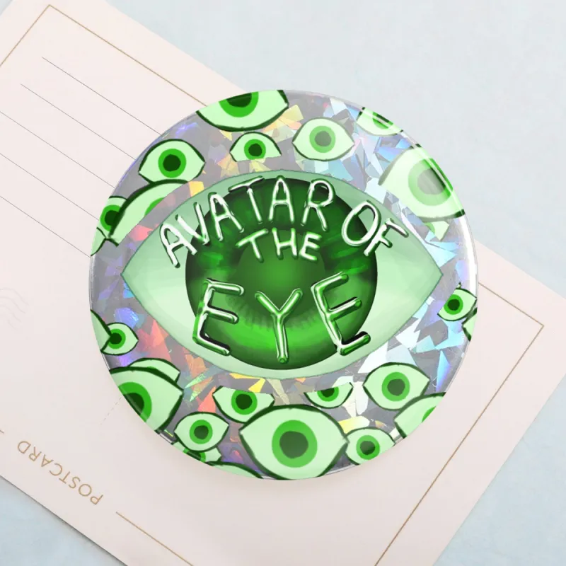 Holographic Badges the eye by Melissa - ACGGOODS