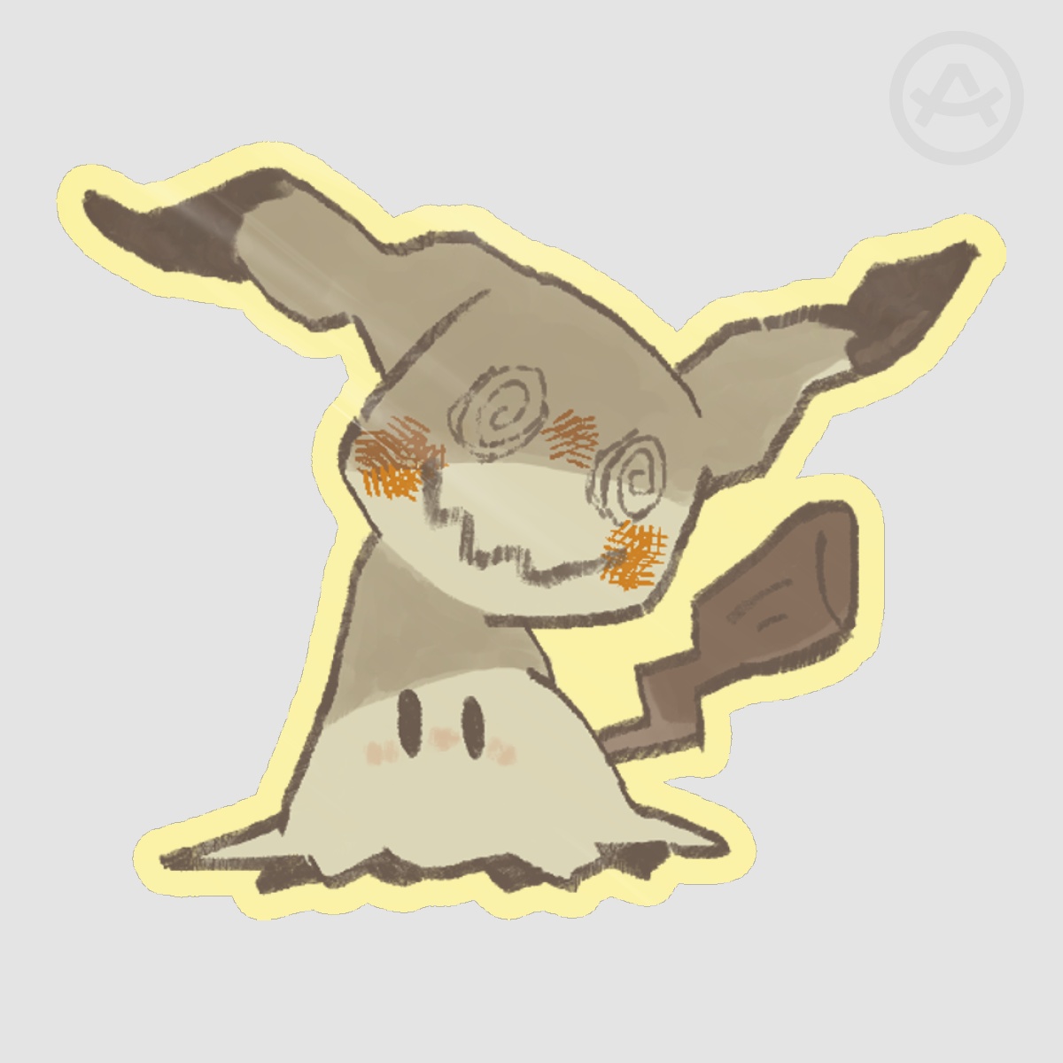 Mimikyu Sticker