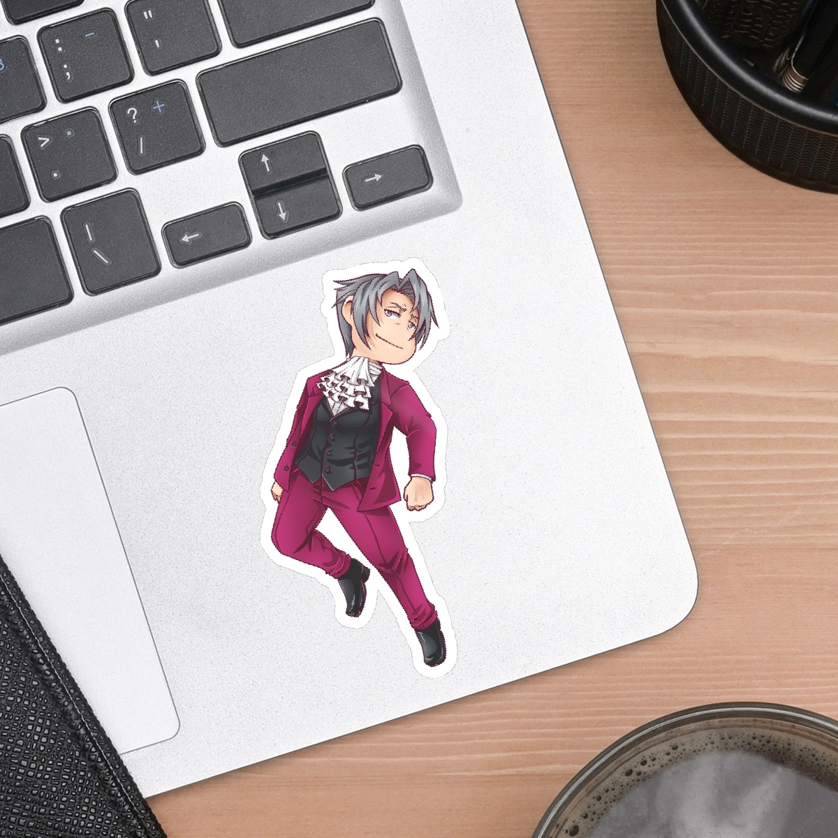 Miles Edgeworth - Trilogy Sticker