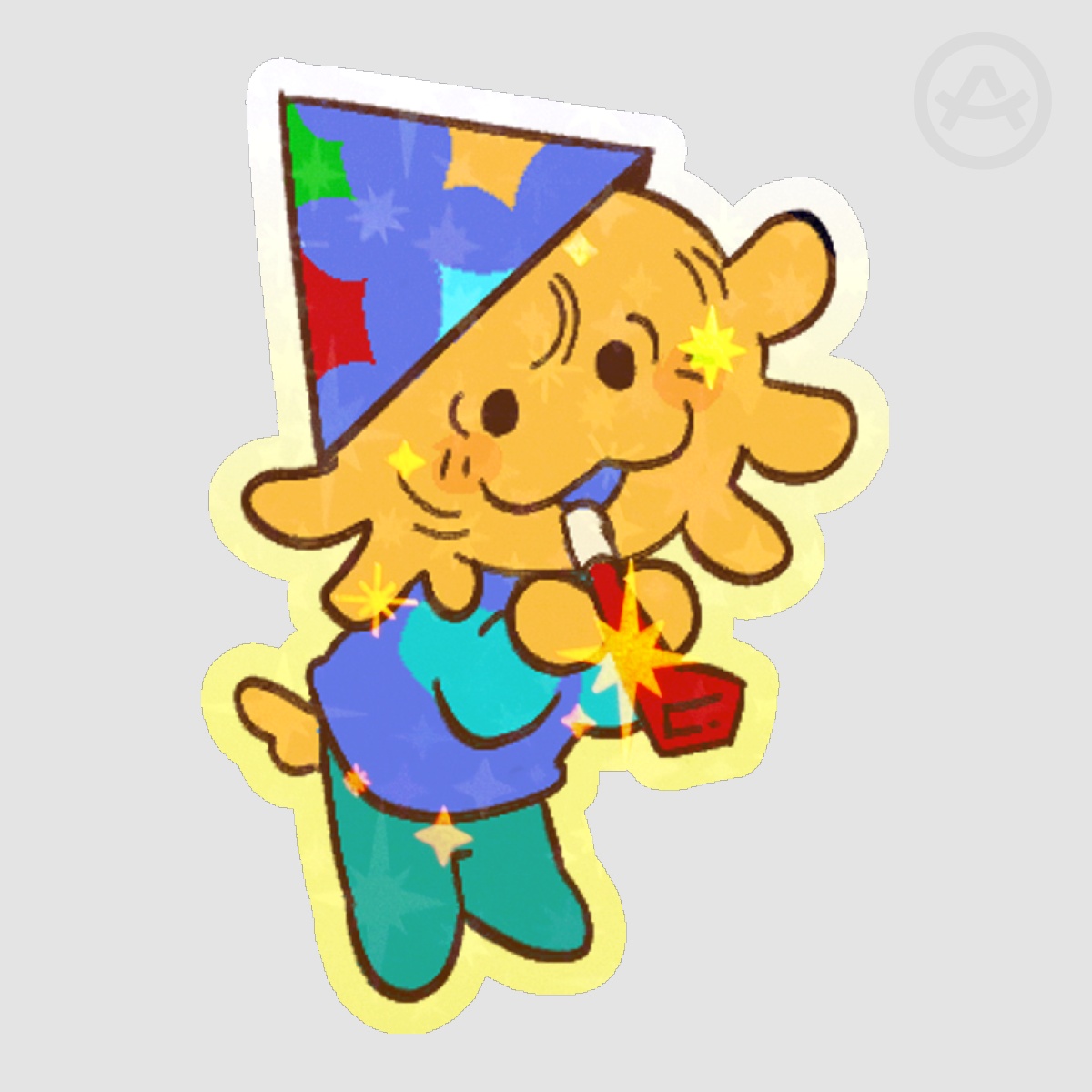 "Poob-ling" sticker