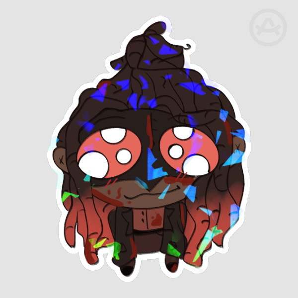 [Deadzone SMP] Chibi Angel Die Cut Sticker