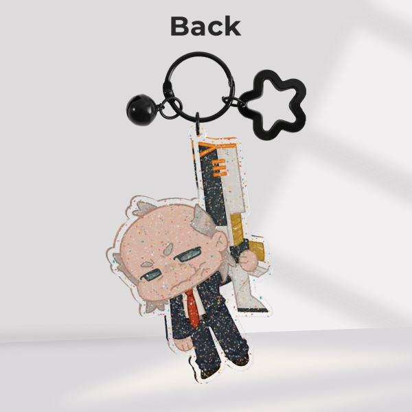 Cecil Stedman Keychain (Glitter)
