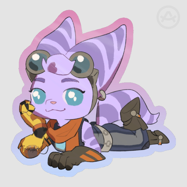 Rivet Die Cut Stickers