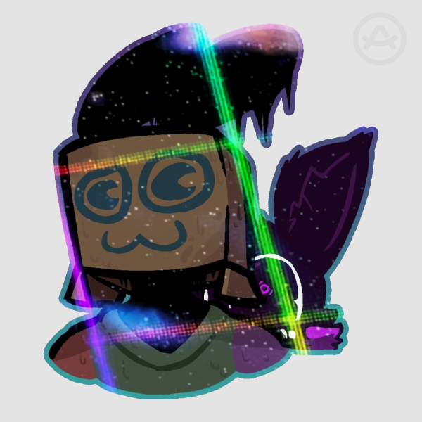 Boxers || The Bunny Graveyard Die Cut Sticker