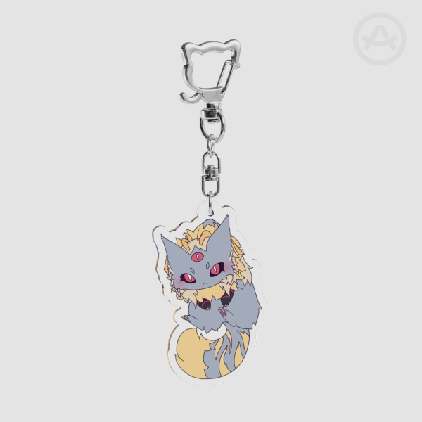 Zaahen Cat Hanging Keychain