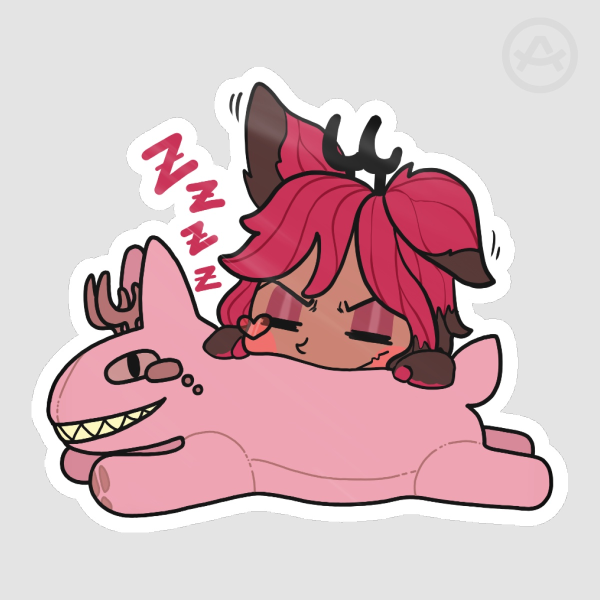 Sleepy deer