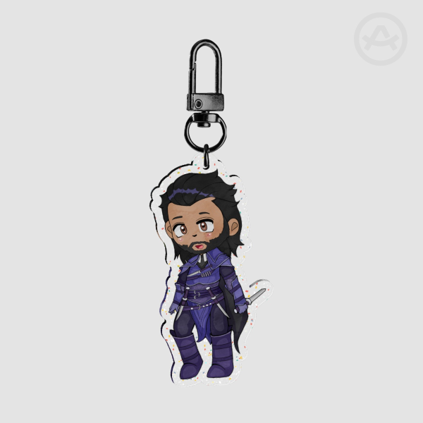 Lucanis Crow keychain