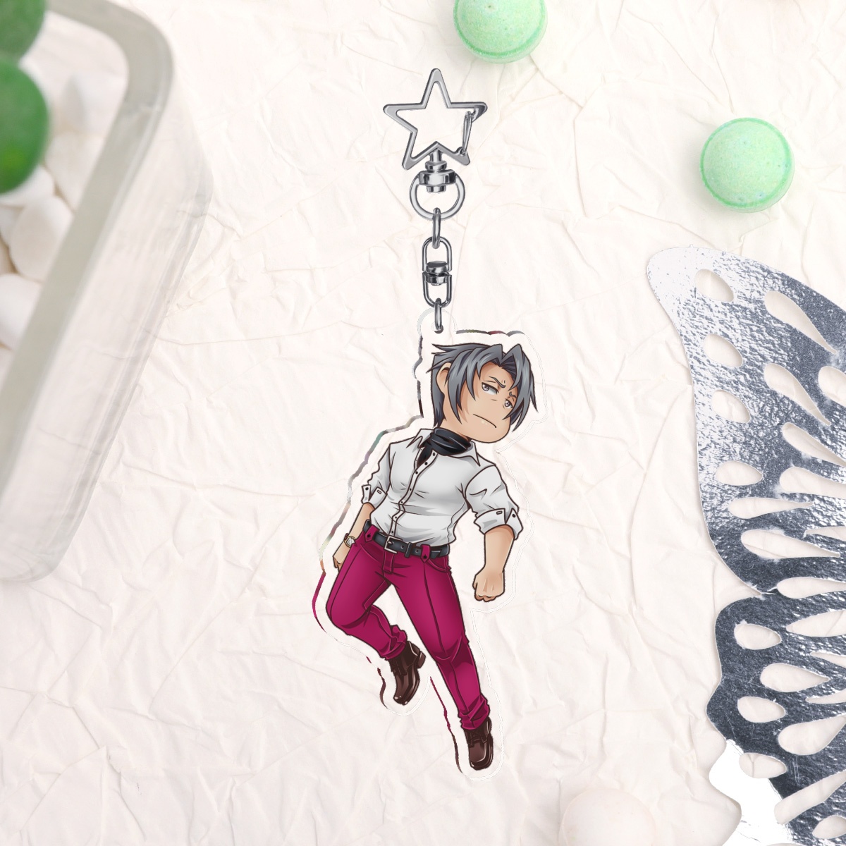 Miles Edgeworth - LOM Keychain
