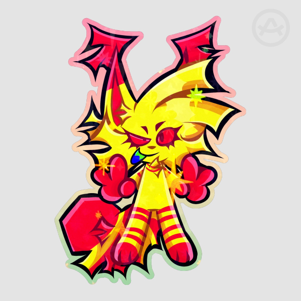 CHU CHU Plurr sticker