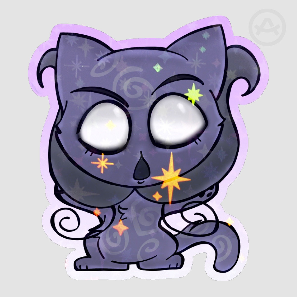 Lucy Mewgenics Sticker