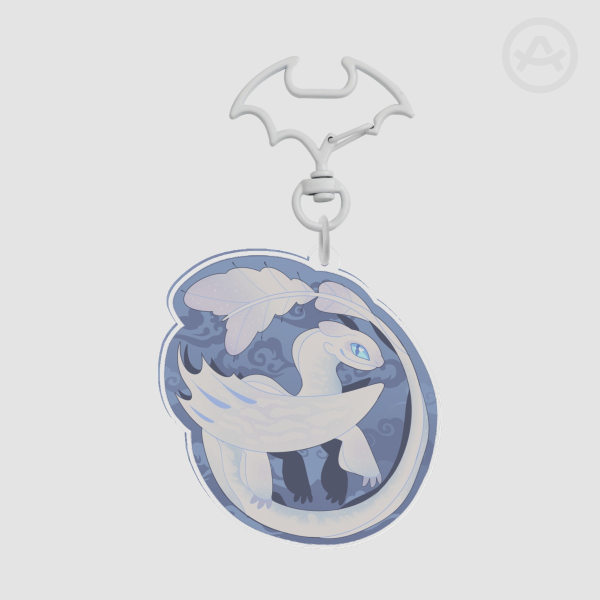 HTTYD Lightfury Keychain