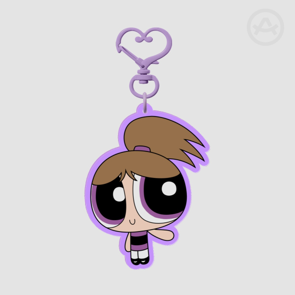 PPG Bunny Acrylic Keychain